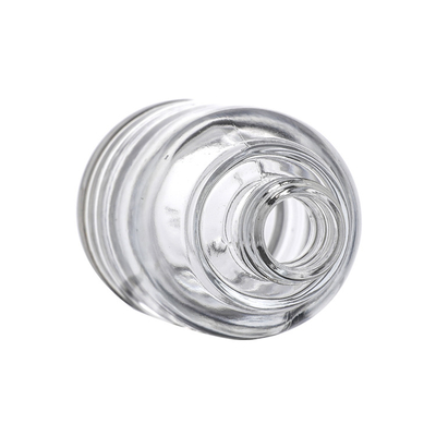 Kosmetyczny zakraplacz Okrągły serum 50 ml Szklana butelka Matowa pusta Przezroczysta 55 ml