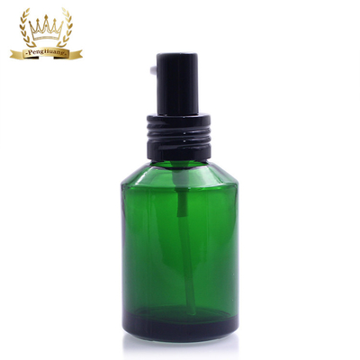 Niestandardowy zestaw kosmetyczny Slant Shoulder Glass Bottle Słoik kosmetyczny pojemnik do pakowania