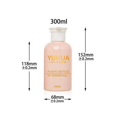 360 ml 12 uncji plastikowej okrągłej butelki z pompką do balsamu 28/410