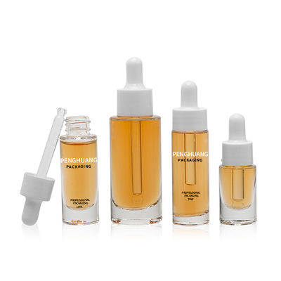 5 ml 10 ml 30 ml Szklana butelka na serum Opakowania kosmetyczne Szklane butelki z zakraplaczem