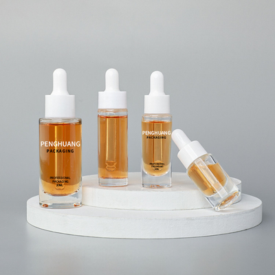 5 ml 10 ml 30 ml Szklana butelka na serum Opakowania kosmetyczne Szklane butelki z zakraplaczem