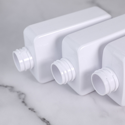 Pusta plastikowa butelka 200 ml PET Kwadratowe butelki szamponu Plastikowa butelka z pompką do balsamu