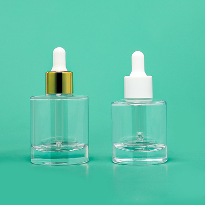 Zakraplacz oleju do surowicy Szklana butelka Push Pump Clear Pipette 50ml