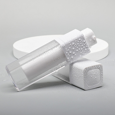 Przezroczyste plastikowe butelki do pakowania bezpowietrznego 15 ml 30 ml 50 ml