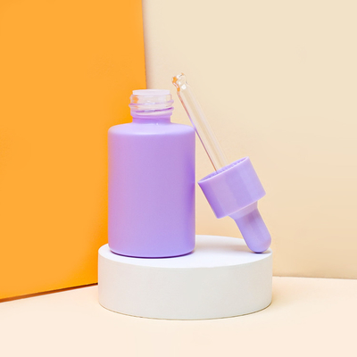Serum Matowa szklana butelka z zakraplaczem 30 ml matowych kosmetycznych olejków eterycznych 1 uncja
