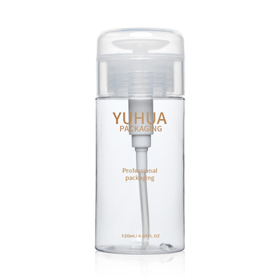Przezroczysty plastikowy środek do usuwania butelek Opakowanie Butelka Press Pump Toner 12ml 200ml 300ml