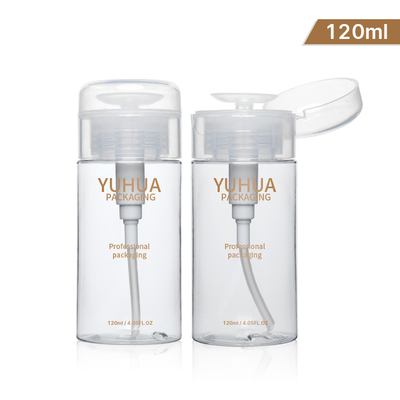 Przezroczysty plastikowy środek do usuwania butelek Opakowanie Butelka Press Pump Toner 12ml 200ml 300ml
