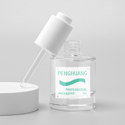 Płynna esencja do pielęgnacji twarzy 30 ml szklana butelka z serum do sitodruku