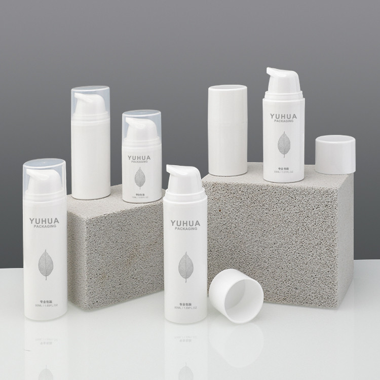 Airless Plastic Packaging Bottles for Cosmetic Products