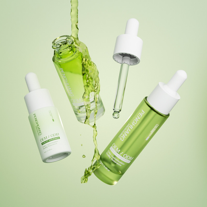 Butelki z kroplami do pielęgnacji skóry 5ml 10ml 15ml Wielkość próbki butelka z olejem do włosów
