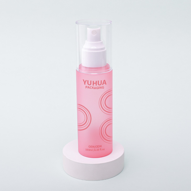 Niestandardowy toner butelka sprayu kosmetycznego czystego cylindru PET butelka sprayu dla tonera nawilżającego