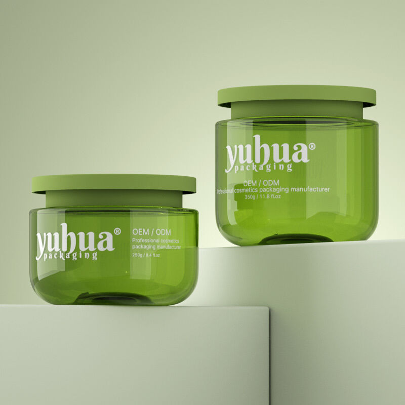 ODM OEM Akceptowane plastikowe słoiki opakowaniowe Logo niestandardowe według wymagań klienta w wielu rozmiarach i kształtach