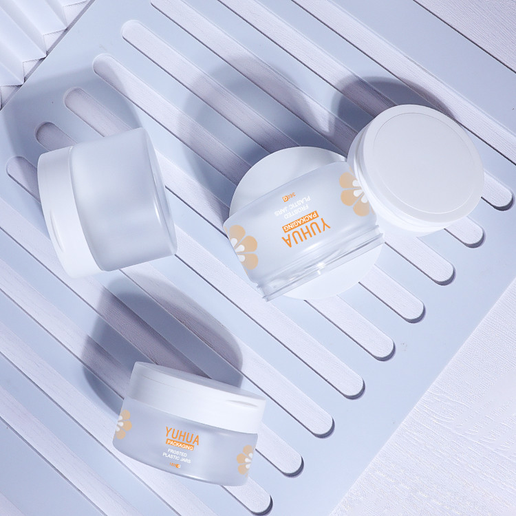 180g Logo na zamówienie szerokoustne okrągłe plastikowe opakowanie, pojemnik do szorowania z zakrętką