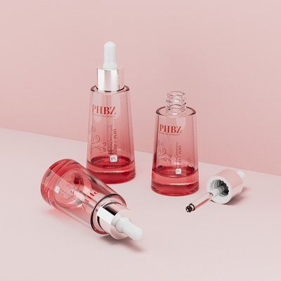 Zastosowalne logo oleju kroplówkowy butelka szklana 30 ml 50 ml butelka serum opakowanie