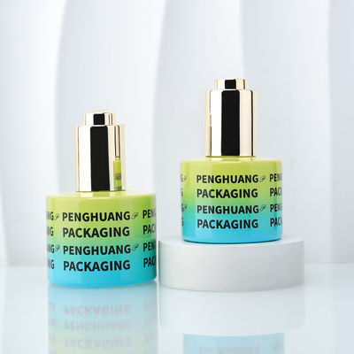 Żółty, błękitny 30 ml 50 ml butelki z butelkami do oleju esencji