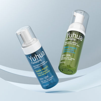 Płytka z pianki z tworzyw sztucznych, czystych lub niestandardowych, z pokrywą pompową i drukiem na jedwabnym ekranie, oferująca trwałe opakowania wielokrotnego użytku dla płynnych produktów