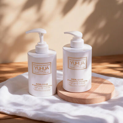 Zastosowalne plastikowe butelki opakowaniowe do kosmetyków, w tym serum tonerowe z kształtem cylindru i zamknięciem muszli