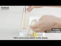 OEM Frosted 180 ml Butelka kremu z balsamem PET do pakowania produktów do pielęgnacji skóry