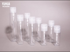 100 ml-500 mlKustomowalne butelki plastikowe okrągłe do usuwania płynów i tonera makijażu